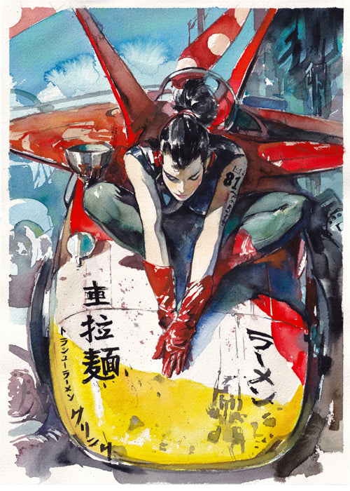 Racer- ホットメタル (Print)