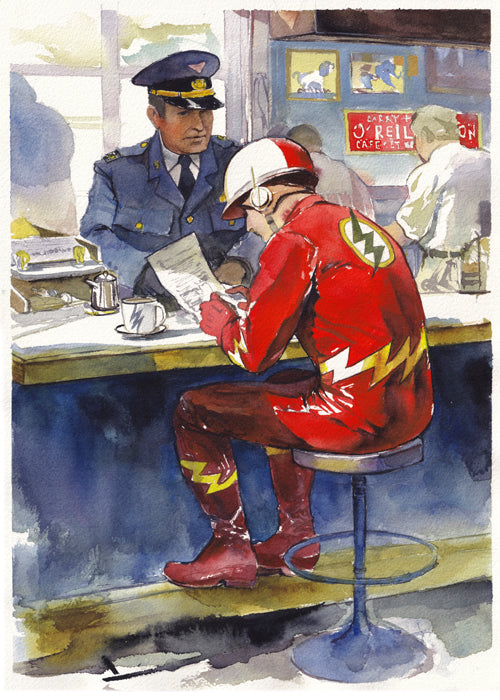 Flash-cafe 焼き鳥 (Print)