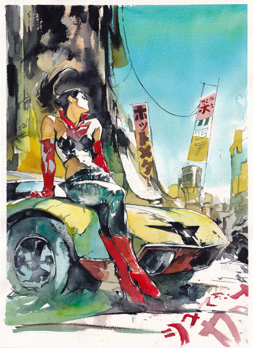 Hotmetal#2 - ホットメタル　(Print)