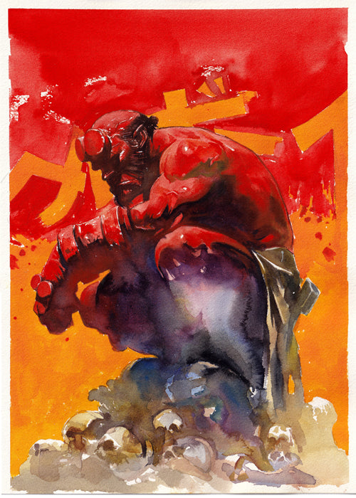 Hellboyskulls (Print)