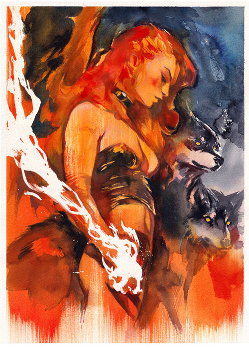 ファイアーヘア  (Print)