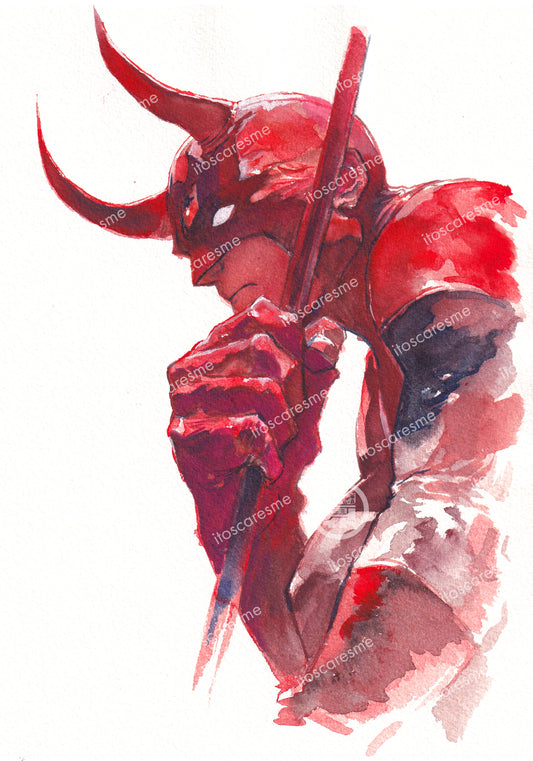 Daredevil (horns) - (Print)(悪魔の角)