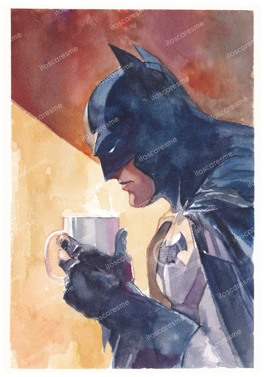 Batman コーヒー (Print)