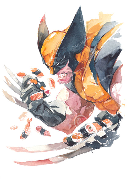 Wolverine 寿司  (Print)