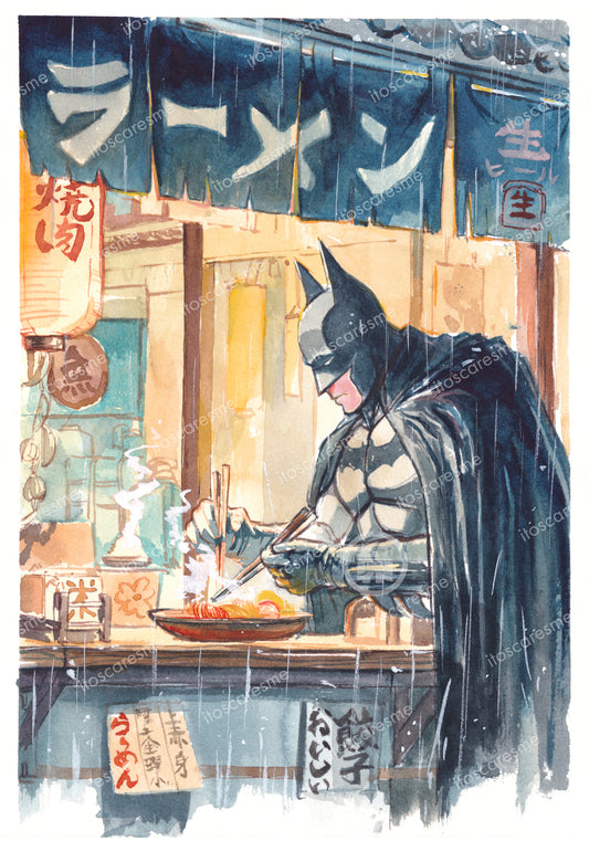 Batman ラーメン [Print]