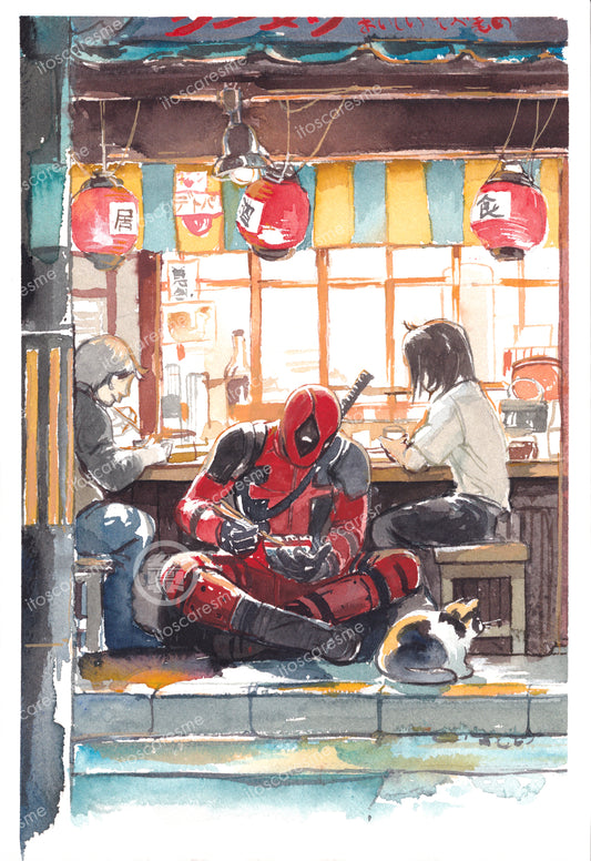 Deadpool カフェ [Print]