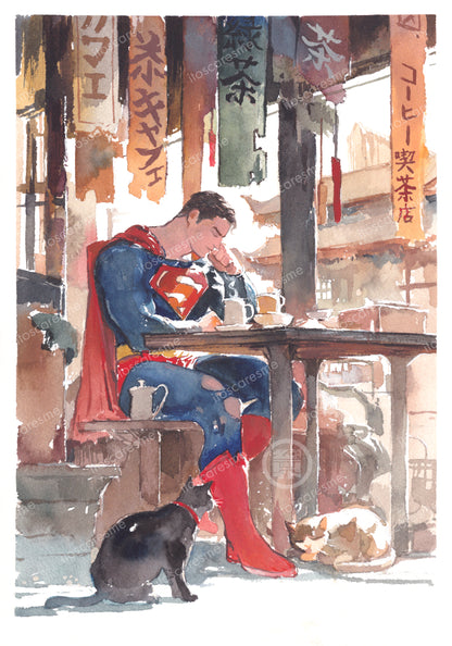 Clark お茶カフェ (Print)