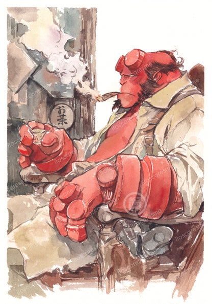 Hellboy お茶 (Print)