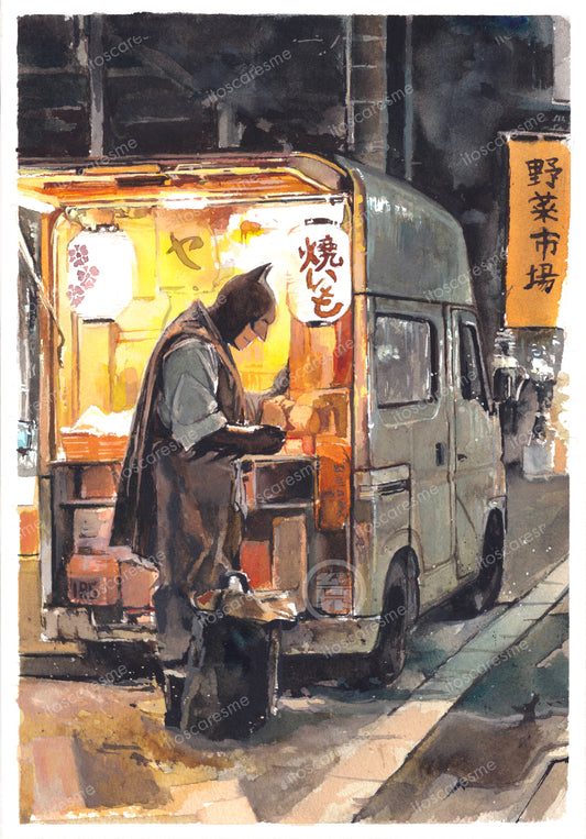 Bruce - Foodtruck 焼いも(Print)