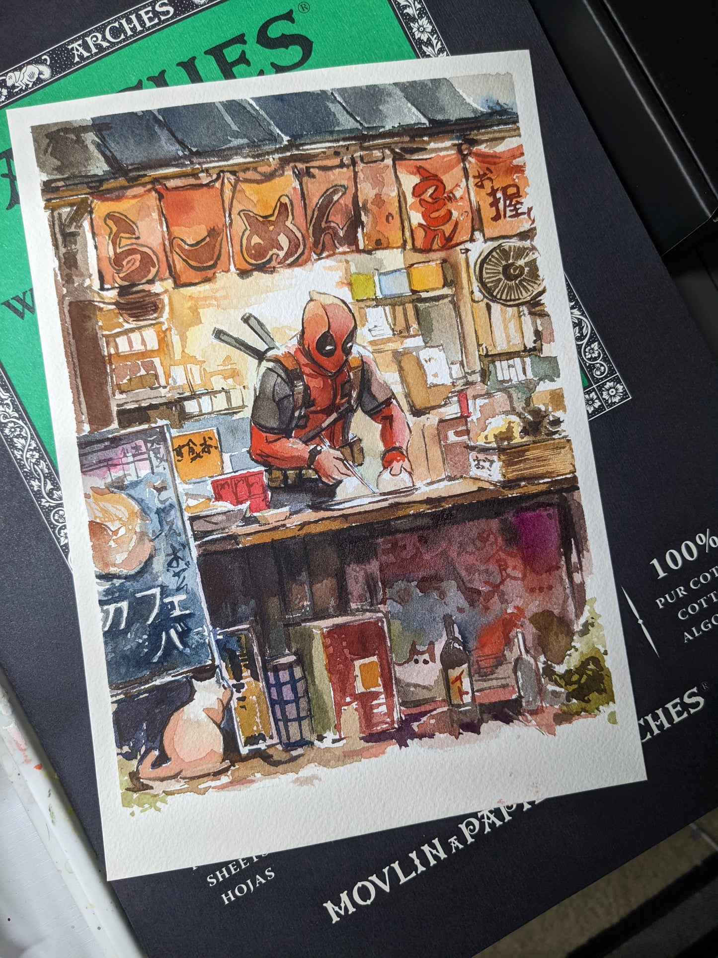 Deadpool らーめん (Print)