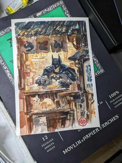 Batman うどん (Print)