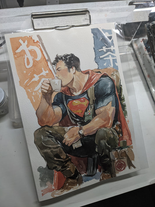 Superman -お茶 (tea)