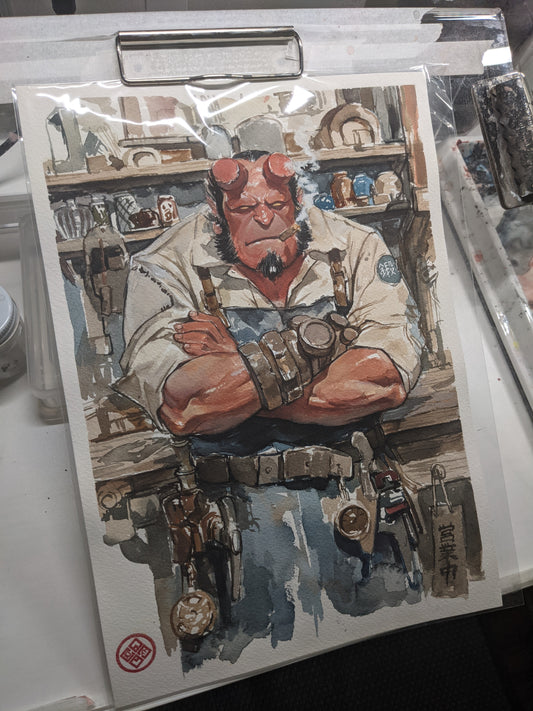 Hellboy -鍛冶屋 (smith)