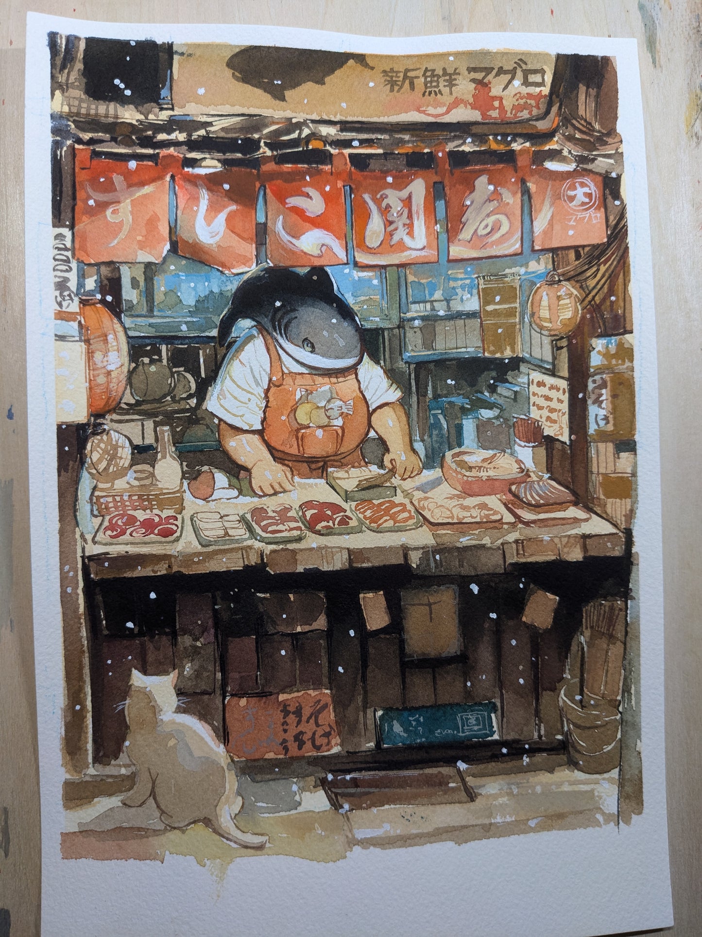 Sushi Vendor  寿司