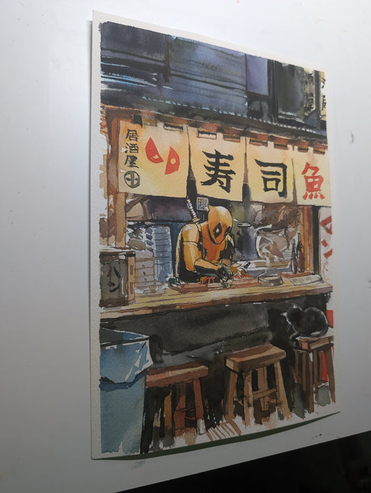 Izakaya 寿司 Sushi (Print)