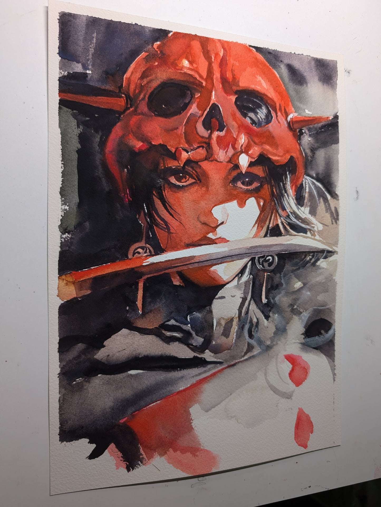 Ronin Red Mask レッド・マースク (Print)