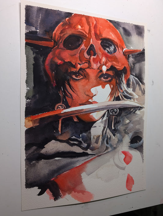 Ronin Red Mask レッド・マースク (Print)