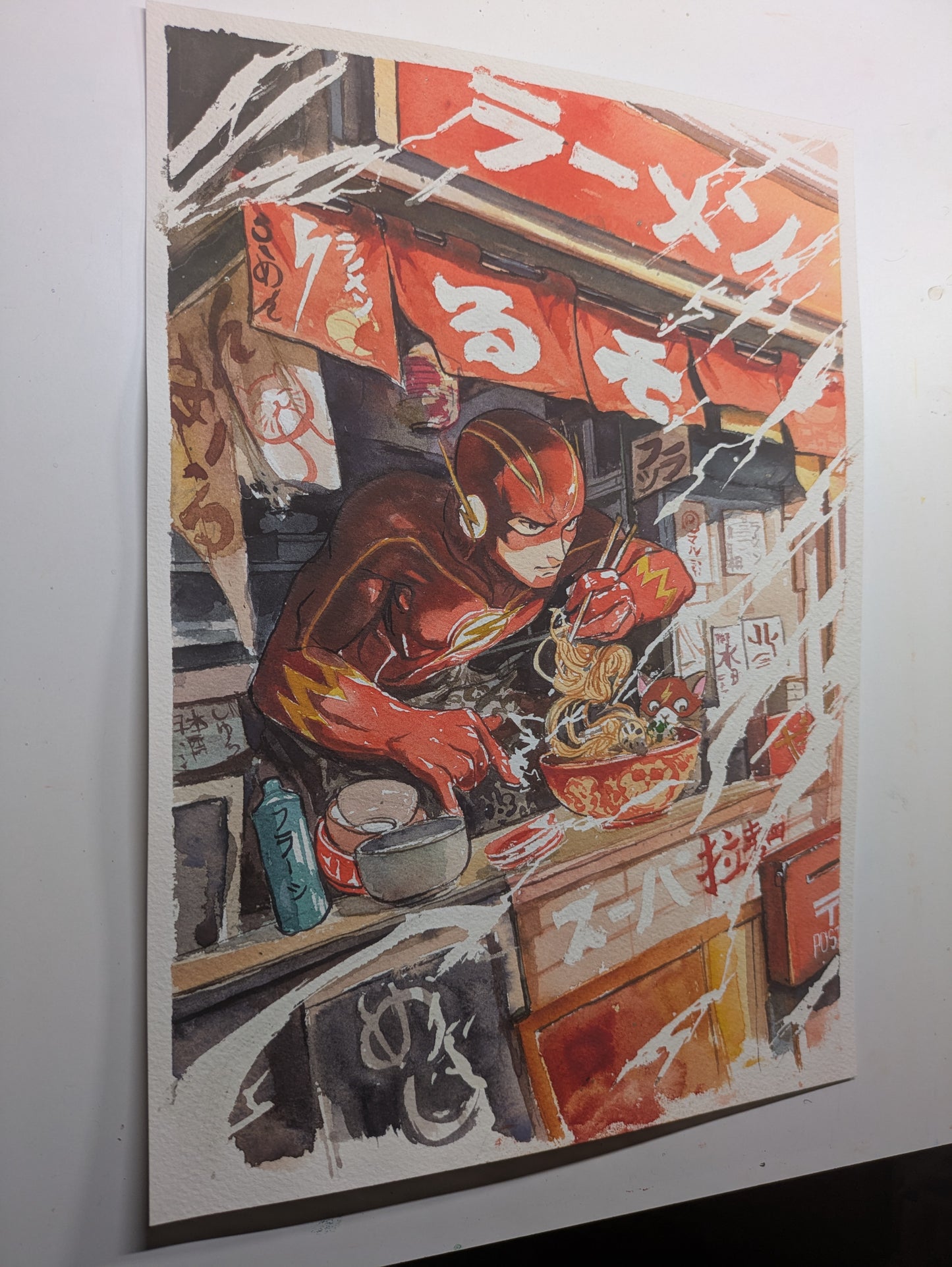 Flash Ramen ラーメン (Print)